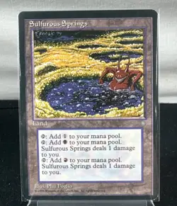 Magic The Gathering: Ice Age - Sulfurous Springs - LP - Image 1
