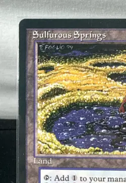 Magic The Gathering: Ice Age - Sulfurous Springs - LP - Image 3