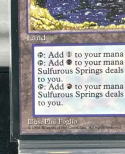 Magic The Gathering: Ice Age - Sulfurous Springs - LP - Image 5