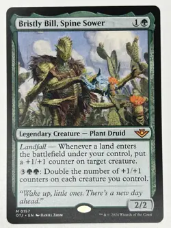 Bristly Bill, Spine Sower M Outlaws of Thunder Junction 157 NM - Image 1