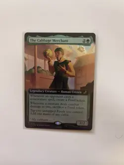 MTG The Cabbage Merchant #203 Extended Art Foil - Image 1