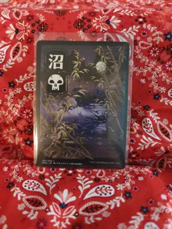 Swamp (297) - JP Full Art Kamigawa: Neon Dynasty Regular - Image 1