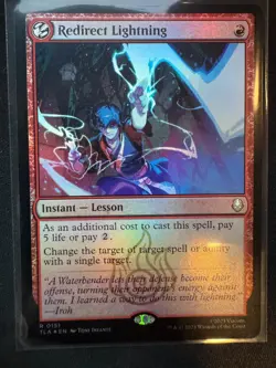 MTG Avatar The Last Airbender Redirect Lightning Foil #151 - Image 1