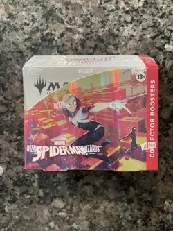 Magic the Gathering - Marvel Spider-Man - Sealed Collector Booster Box 12 Packs! - Image 1