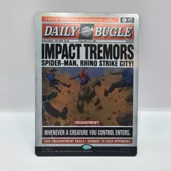 Impact Tremors NM #1999 Rainbow Foil MTG Secret Lair - Image 1