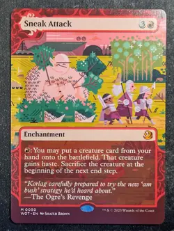 Sneak Attack - Wilds of Eldraine (MTG) - Image 1