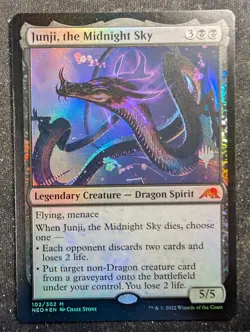 Junji, the Midnight Sky - Foil Promo Pack - Kamigawa Neon Dynasty (MTG) - Image 1