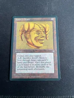 Mtg Jester‘s Mask EX Ice Age Reserved List - Image 1