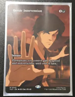 Heroic Intervention (Borderless) - Avatar: The Last Airbender: Eternal-Legal (TL - Image 1