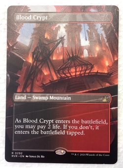 Blood Crypt (Borderless) Ravnica Remastered Regular NM - Image 1
