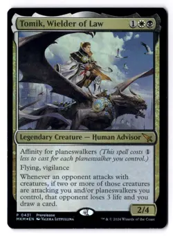 Tomik, Wielder Of Law NM* FOIL Murders At Karlov Manor 0431 mtg -UnltdCards - Image 1