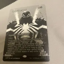 Opposition Agent (Borderless) Marvel MTG Spider-Man - NM/M - Image 1