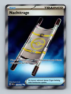 Nachttrage 173/132 Meisterwerk Item Full Art Deutsch Pokemon Karte - Image 1