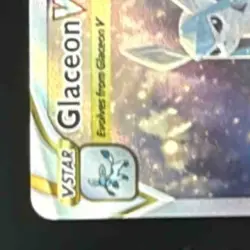 2023 Pokemon Sword & Shield Crown Zenith Glaceon VST Galarian Gallery #GG40/GG70 - Image 4