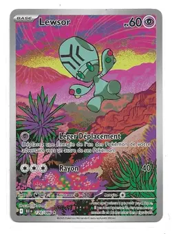 CARTE POKEMON LEWSOR 120/086 60 PV SERIE ECARLATE ET VIOLET FOUDRE NOIRE NEUVE - Image 1