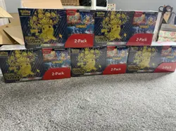 Pokemon Surging Sparks ETB + Booster Bundled 2-pack Sealed Ships ASAP! - Image 1