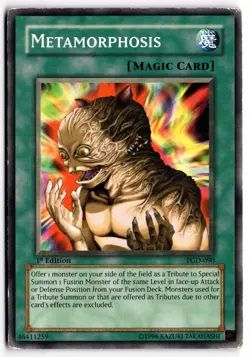 Yugioh TCG Metamorphosis PGD-090 Pharaonic Guardian 1st Edition Heavy Play - Image 1