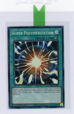 Yugioh Super Polymerization (PCR) RA03-EN053 Quarter Century Bonanza 1st Edition - Image 1