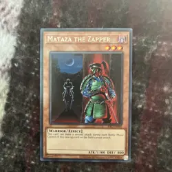 YuGiOh! - Mataza the Zapper IOC-EN086 Rare 25th Anniversary Edition LP/NM - Image 1