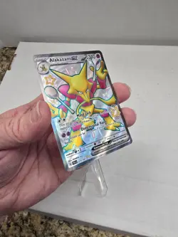 Pokemon Card TCG: Shiny Alakazam ex 215/091 Paldean Fates Ultra Rare Full Art - Image 2