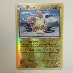 Pokemon Card - Plusle Dark Explorers 39/108 Reverse Holo - Image 1