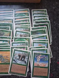 HUGE Lot of 344 Random 4th Fourth Edition Cards 4ED - LP/MP - Image 2
