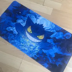 Gengar Rubber Playmat Play Mat For Tcg Trading Card Game Pokemon Large Mouse Pad - Image 1