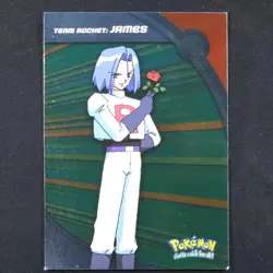 Team Rocket James HV4 Foil - Topps Series - Pokemon Card - Image 1