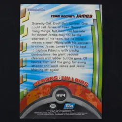 Team Rocket James HV4 Foil - Topps Series - Pokemon Card - Image 2