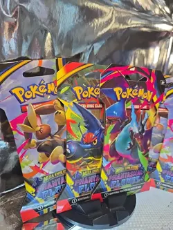 Pokemon: Limited Edition Mystery Gems Box & 5 PHANTASMAL FLAMES Boosters 61Cards - Image 3
