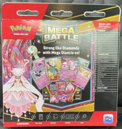 Pokemon TCG Diancie-EX Holo Foil Battle Deck 2016 Card 008/026 - Image 2