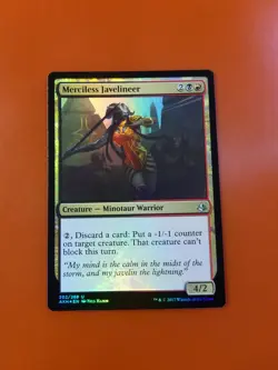 1x Merciless Javelineer | FOIL | Amonkhet | MTG Magic Cards - Image 3