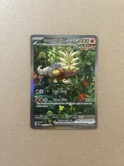 Gouging Fire ex 204/162 Special Illustration Rare Temporal Forces Pokemon Card - Image 1