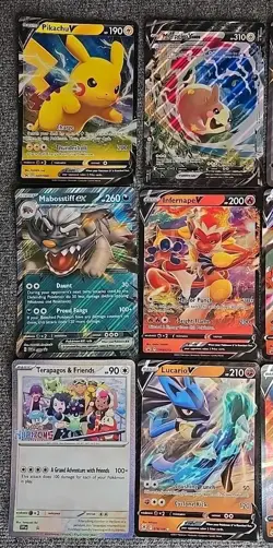 15 Different Pokemon Jumbo Promo Card Oversized 5"x7" Lot Basic, VUnion, Stage 1 - Image 2