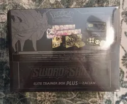Pokemon TCG Sword & Shield Elite Trainer Box Plus Zacian Card Game - POK807435 820650807435 - Image 2