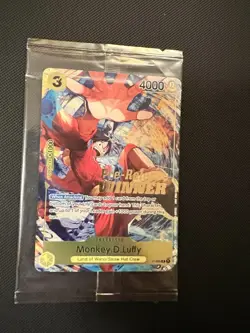 One Piece Card Winner Super Pre Release Luffy P-036, Zoro P-045 - Image 2