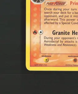 Aerodactyl d 35/110 EX Holon Phantoms Uncommon Pokemon Card NM - Image 5