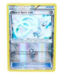 Altaria Spirit Link 91/124 Reverse Holo Fates Collide - Pokemon Card TCG (NM) - Image 1