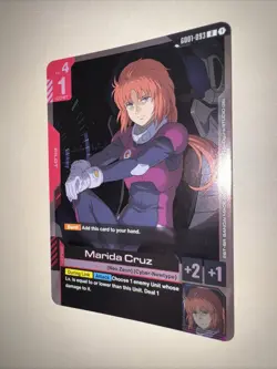 Gundam TCG Card Game GD01-093 Marisa Cruz English Foil CCG - Image 3