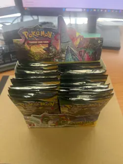1x EMPTY - Pokemon Evolving Skies Booster Box w Empty Packs - No cards - Image 1