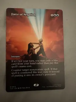 Force of Negation (Borderless) MTG Avatar (TLE) 0013 - Image 1