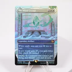 The Wind Crystal Borderless 330 Foil FIN Final Fantasy MTG NM See Video - Image 1