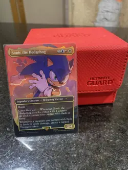 Sonic the Hedgehog Pre Constructed Deck Includes Deck Box And Sleeves - Image 1