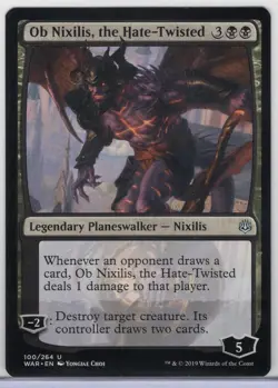 1x Ob Nixilis, the Hate-Twisted - War of the Spark - Near Mint - Image 1
