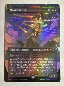MTG / Massacre Girl / SLD / #1233 / FOIL / Rare / NM - Image 1