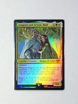 MTG Aragorn and Arwen, Wed The Lord of the Rings: Tales of Middle-earth 0287 - Image 1
