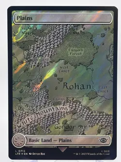 Plains (0713) (Surge Foil) [The Lord of the Rings: Tales of Middle-Earth] MTG Ne - Image 1