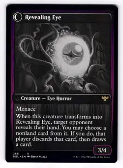 Concealing Curtains Revealing Eye NM Innistrad: Double Feature 368 MTG Magic - Image 2