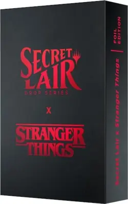 Magic The Gathering: Secret Lair x Stranger Things Foil Sealed English - Image 1