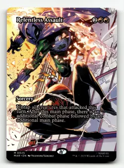 Relentless Assault (Borderless) 25 M Marvel Universe Eternal-Legal - Image 1